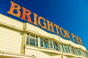 Brighton Pier sign